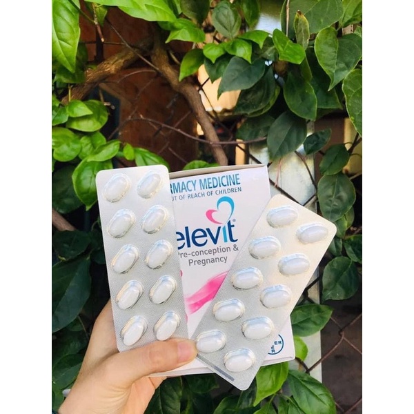 [Có Tem Chemist] ELEVIT BẦU Úc - Vitamin Tổng Hợp cho bà Bầu 100 viên - Date 2024