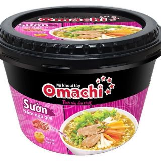 Mì Omachi sườn hầm ngũ quả 92g