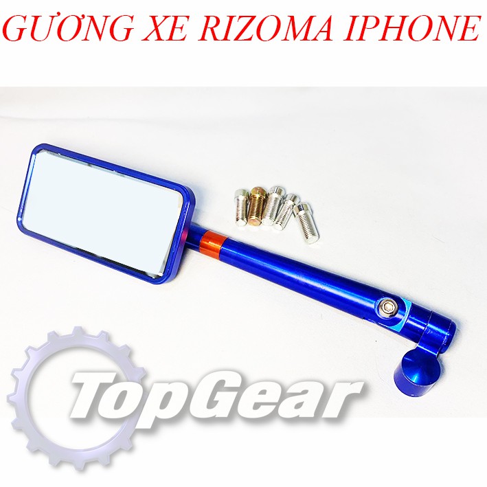 Gương CNC IPHONE - Gương Chiếu Hậu Xe Máy - &lt;TOPGEAR&gt;