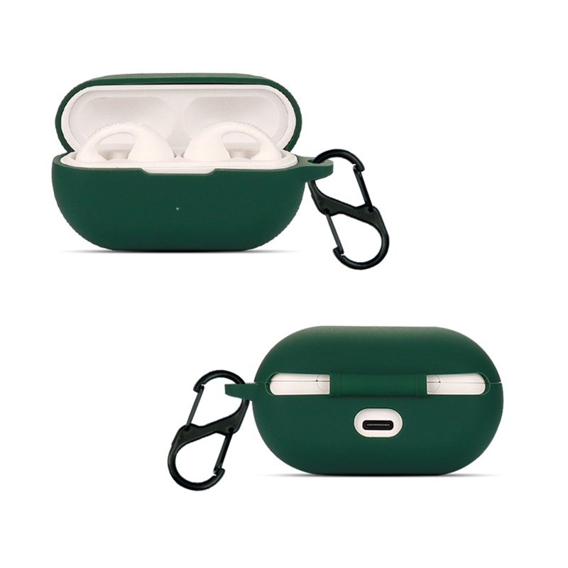 Vỏ Silicone Trong Suốt Bảo Vệ Hộp Sạc Tai Nghe AMTW01