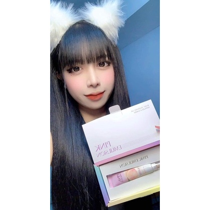 Kem Pink Emulsion ( 2in) lên màu siêu chuẩn vừa làm son vừa làm má hồng