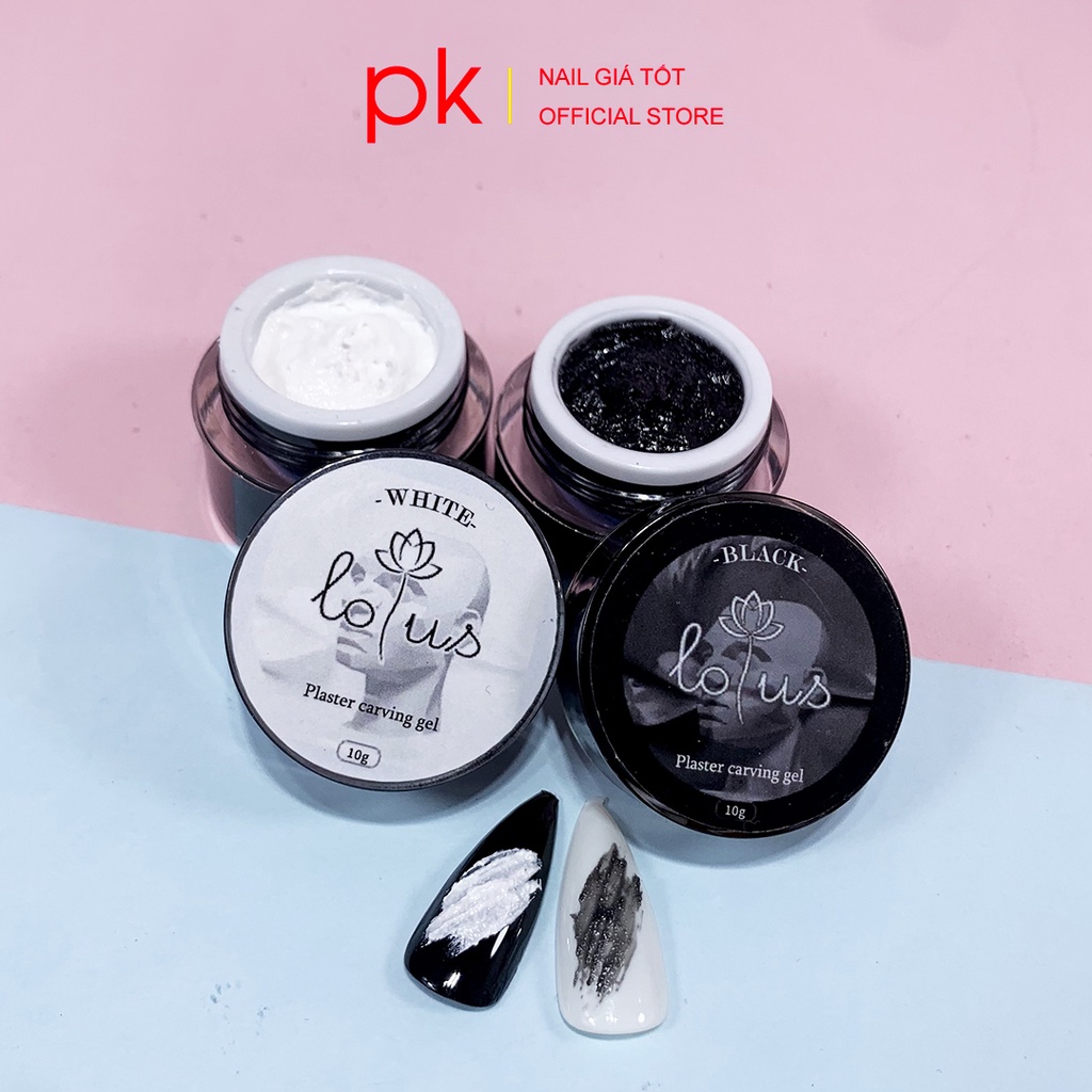 Gel xi măng Lotus trang trí móng hũ to