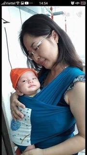 Địu vải An An (mobiwrap)