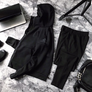 Bộ khoác zne áo hoodie zne chất nỉ dày dặn