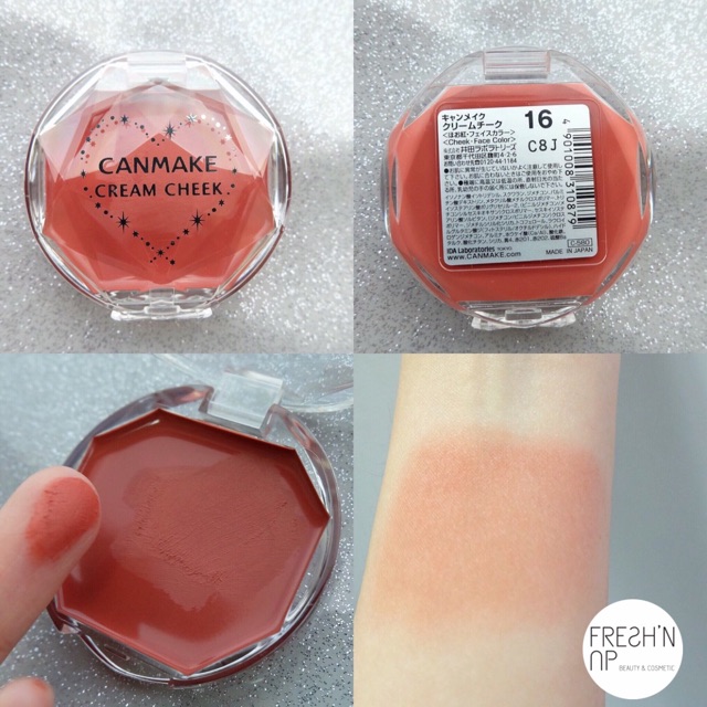 Má hồng dạng kem Canmake màu 16 - 17 | BigBuy360 - bigbuy360.vn