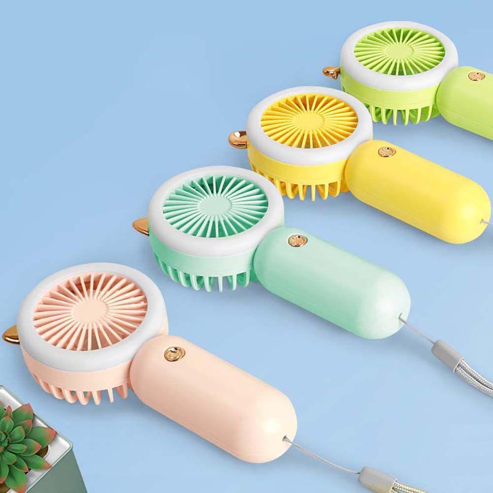 QUINTON Quạt Cầm Tay Du Lịch &amp; Mua Sắm USB Yên Tĩnh Nhỏ Gọn Sáng Tạo