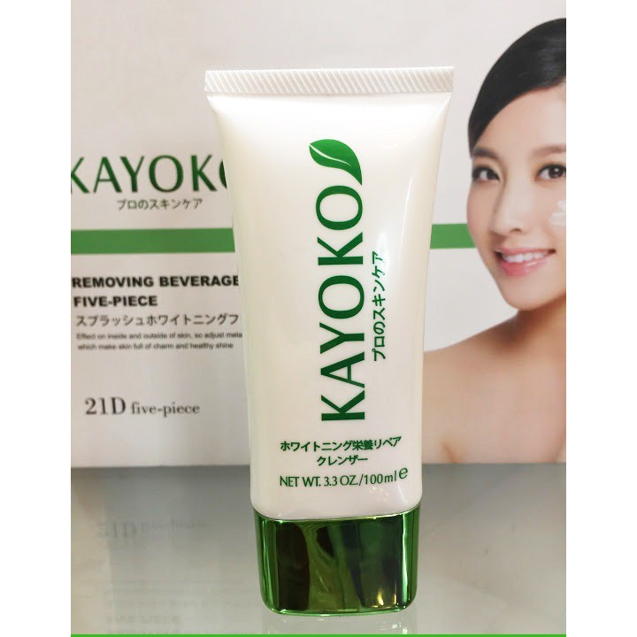 Sữa rửa mặt sạch sâu Kayoko 6in1 – Nhật bản