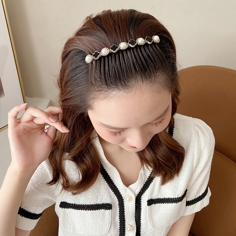 Kẹp Tóc Hình Hoa Phong Cách Vintage Cho Nữ