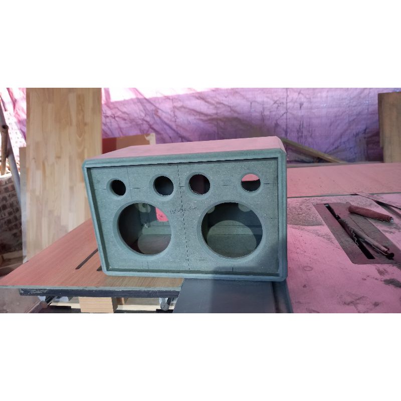 Box loa gỗ mđf 2.0 cho loa jbl boombox