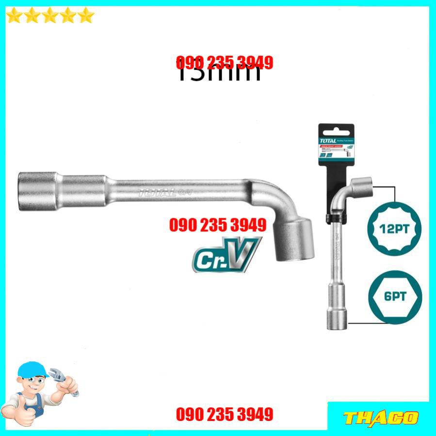 Chìa vặn góc L 10-19mm Total Ingco Bộ điếu chữ L chìa vặn thép Cr-V chắc chắn 1234