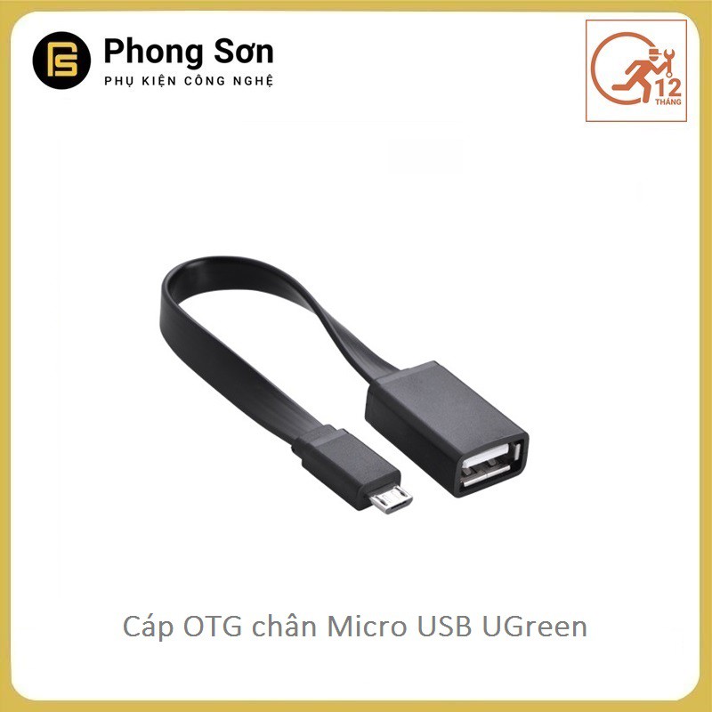 Cáp OTG Micro USB 2.0 UGREEN 10821 | WebRaoVat - webraovat.net.vn