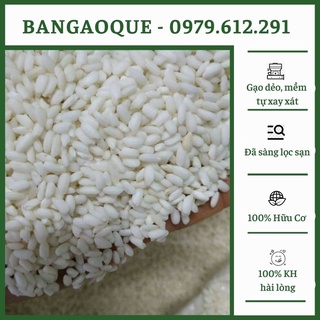 1Kg Gạo Nếp Lai - Gạo Nếp Hạt Tròn Thơm Nấu Xôi, Xay Bột Làm Bánh