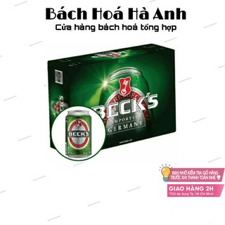 Bia Beck 330ml - 24 lon