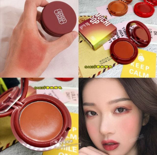MÁ HỒNG KEM GOGOTALES MOCHI POP MOUSSE SOFT BLUSH | BigBuy360 - bigbuy360.vn