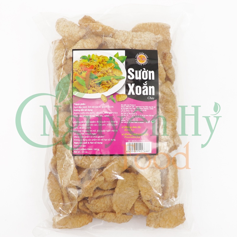 Sườn Bò Khúc Cọng Ống Xoắn Mỏng Âu Lạc - 100g