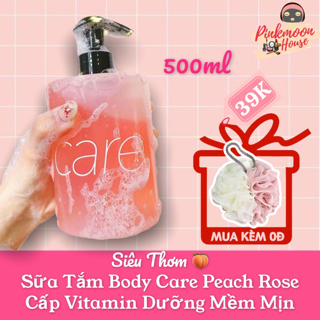 Sữa Tắm Peachy Body Care Đào Siêu Thơm 500Ml