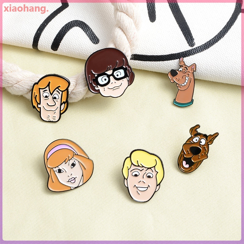 Cartoon Cute Family Avatar Brooch Dog Badge Brooch Pin Cowboy Lapel Backpack Hat Fashion Jewelry Gift for Friends