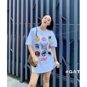 Áo Thun Form Rộng Sticker 260