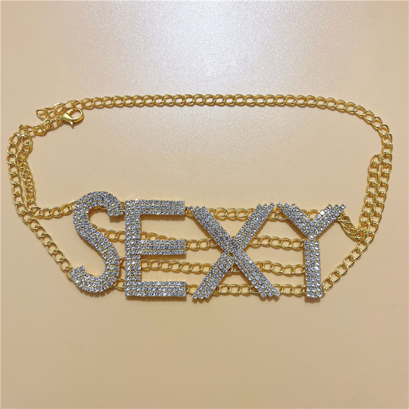Vòng Cổ Choker Bản To Đính Đá Kim Cương Chữ Tiếng Anh Quyến Rũ Thời Trang Âu Mỹ Hip Hop Cá Tính