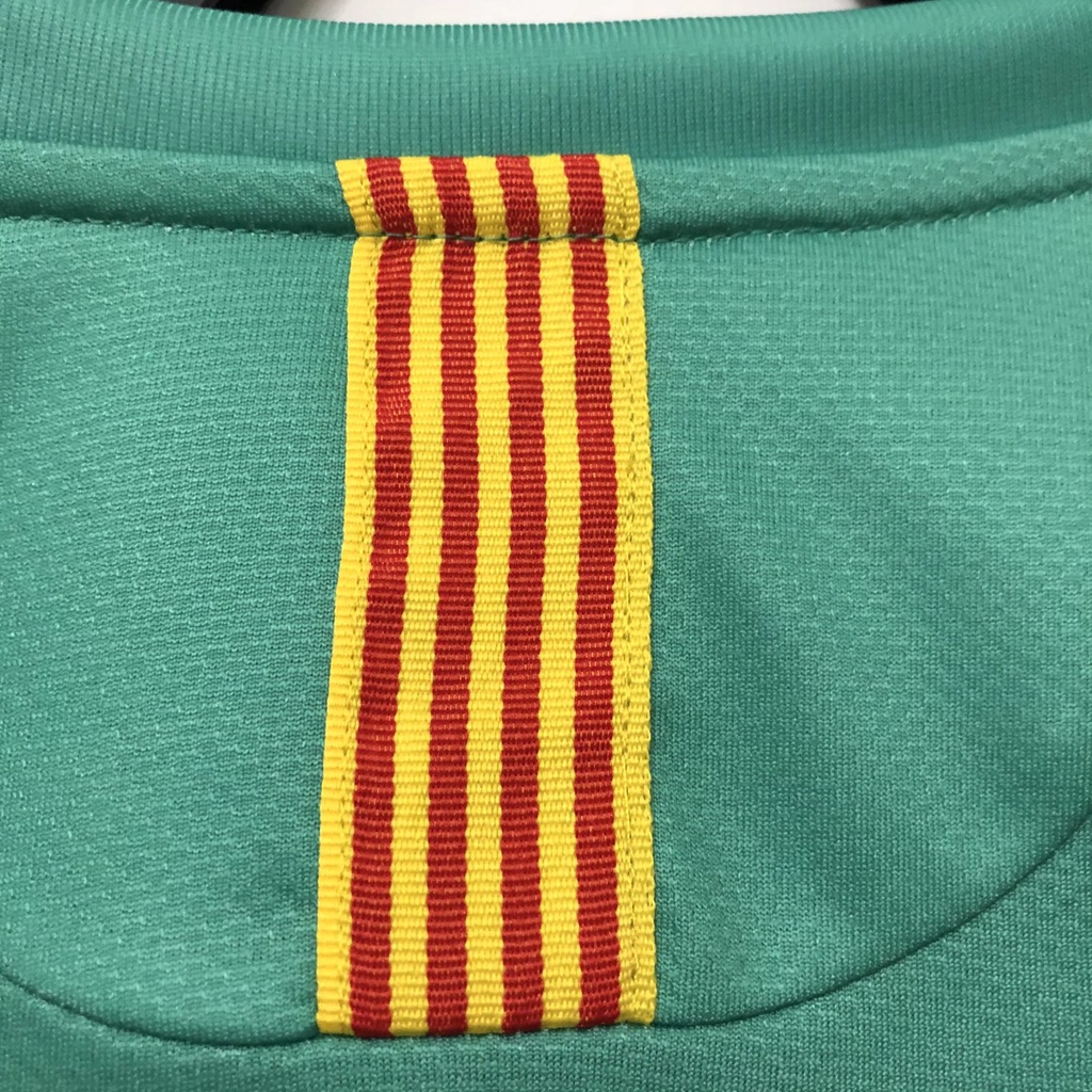 * Spot * retro jersey 10-11 barcelona sân khách áo bóng đá thể thao