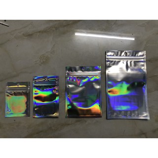 Túi zip hologram, túi zipper