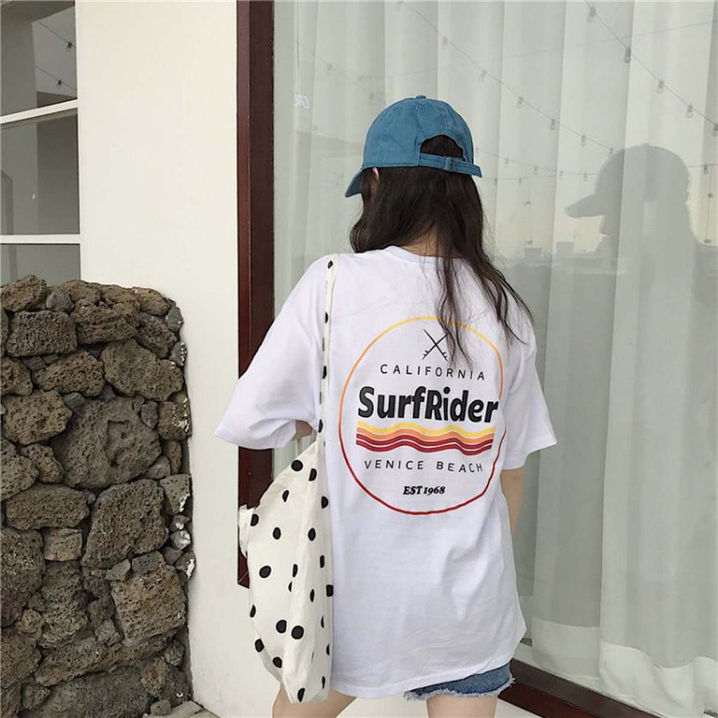 Áo thun tay lỡ SURFRIDER 😊😊😊😉