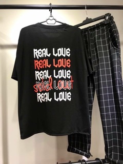 REAL LOVE TEE - HÀNG IN CỰC XỊN