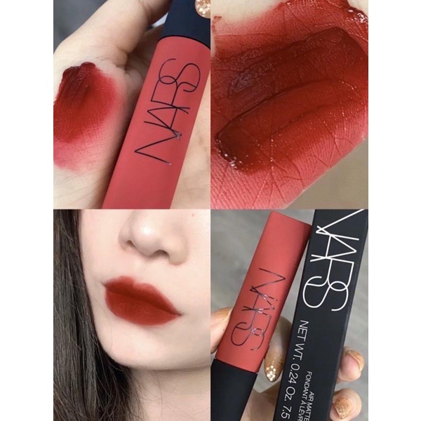 [Full BOX] Son Kem Nars Air Matte Lip Color