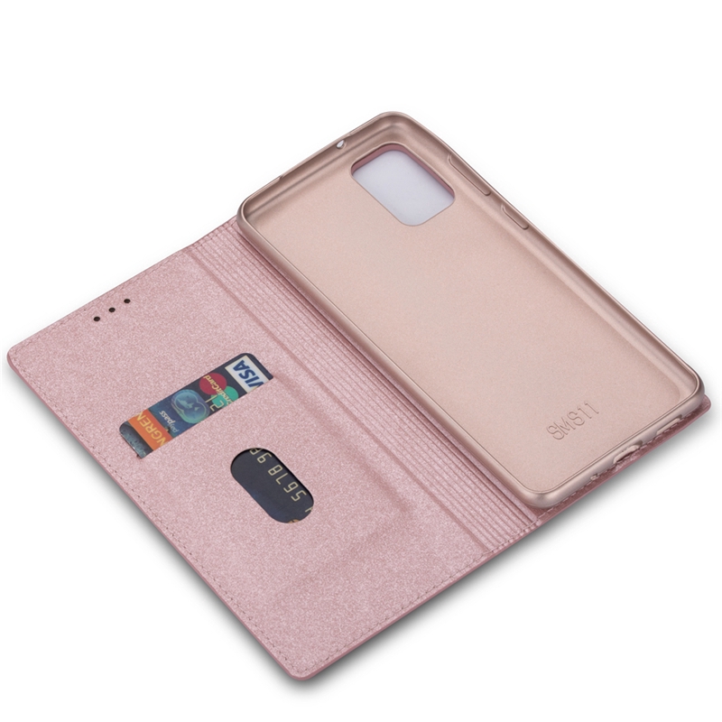 Bao da điện thoại dạng ví lấp lánh xinh xắn cho Samsung Note10 Pro 9 8 J730 J530 J330