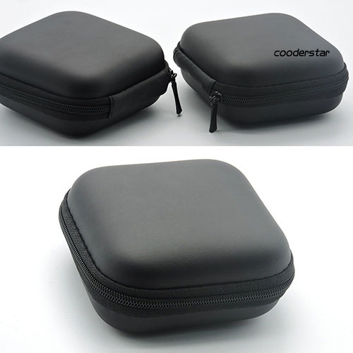 Túi đựng tai nghe thẻ nhớ TF SD dạng vuông cứng tiện lợi