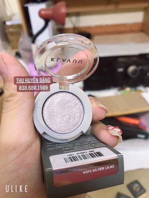 Nhũ Mắt KLAVUU URBAN PEALSATION Sparkle Eyeshadow Lấp Lánh Siêu Lì Không Trôi Nhũ