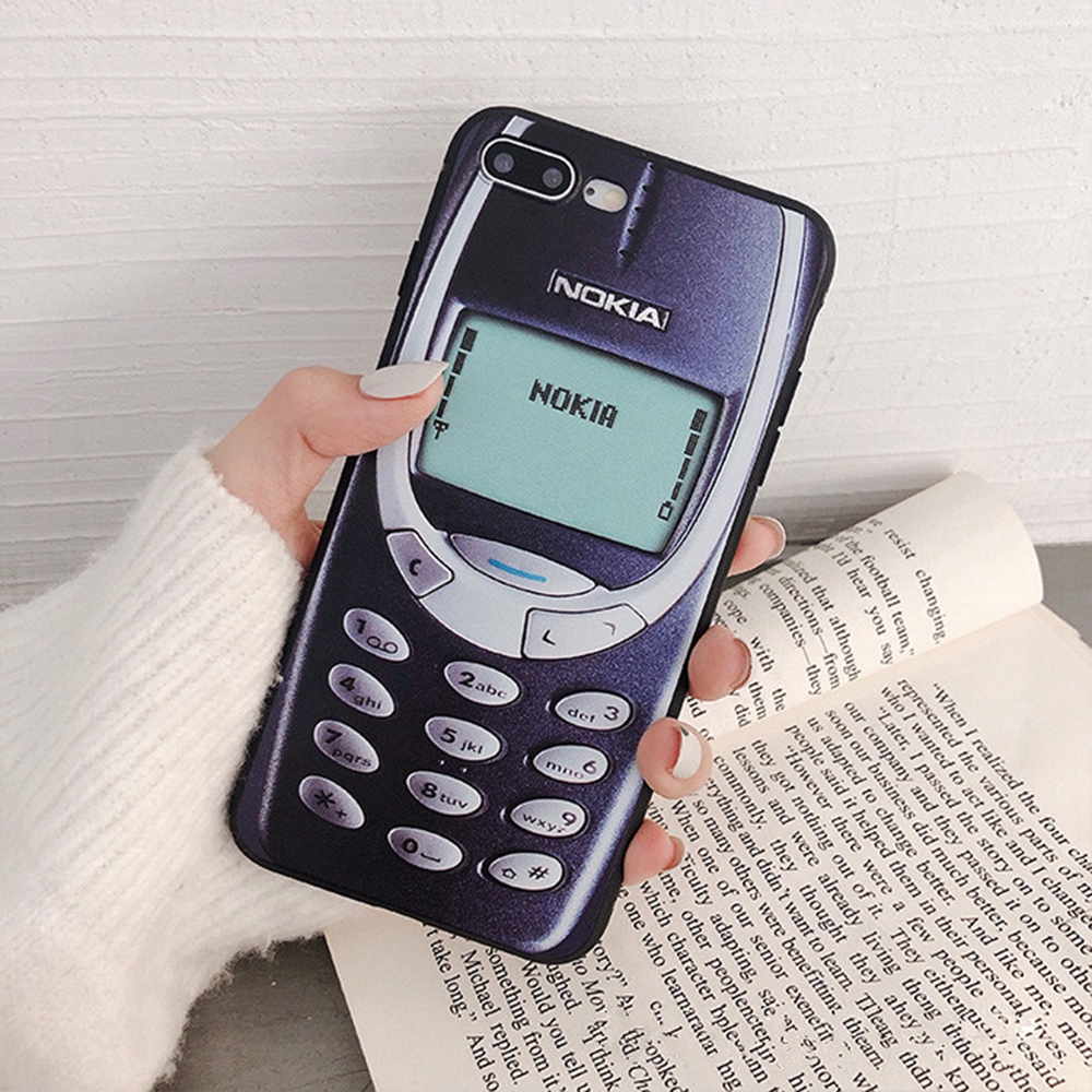 Ốp lưng hình điện thoại Nokia cổ điển cho điện thoại IPhone 6 6sPlus 7 7 Plus X XR Xs Max | BigBuy360 - bigbuy360.vn