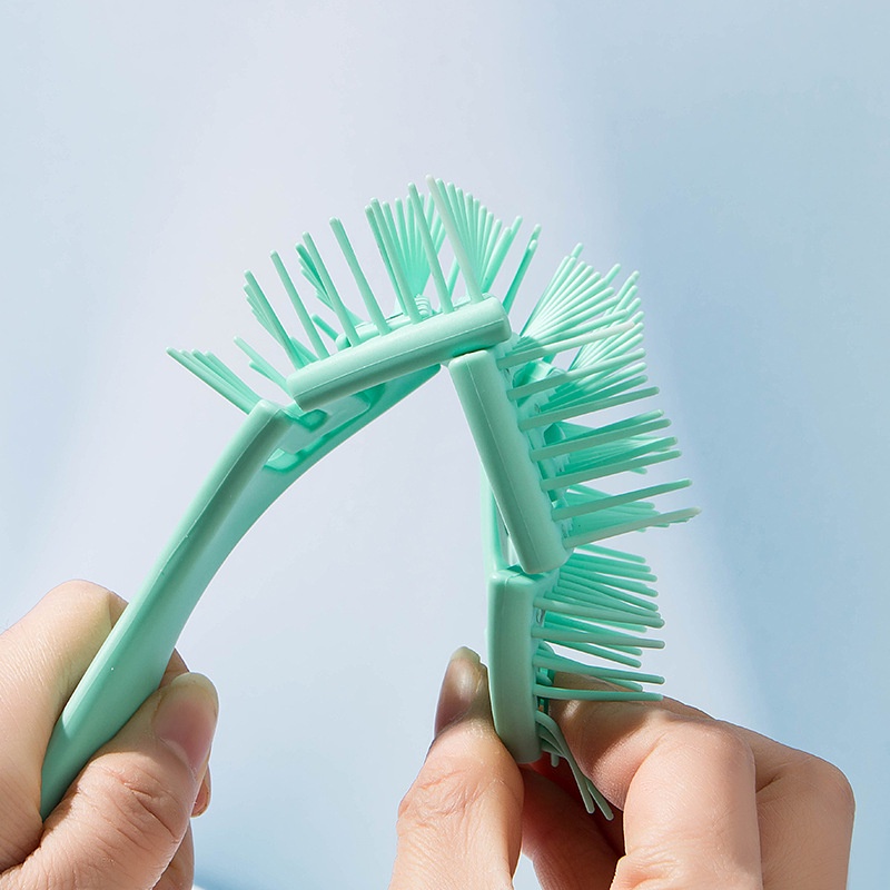 [Louislife] Wet Brush DryCurved Comb Massage Comb Fluffy Shape Ribs Curling Comb On Wet Hair