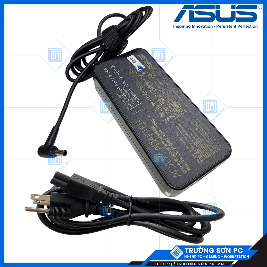 Sạc Laptop ASUS TUF Gaming 180W +20V-9A 19.5V-9.23A FX505 FX516P FX516PE FX86F FX505G Sạc Chân Kim | Sạc Zin Cao Cấp