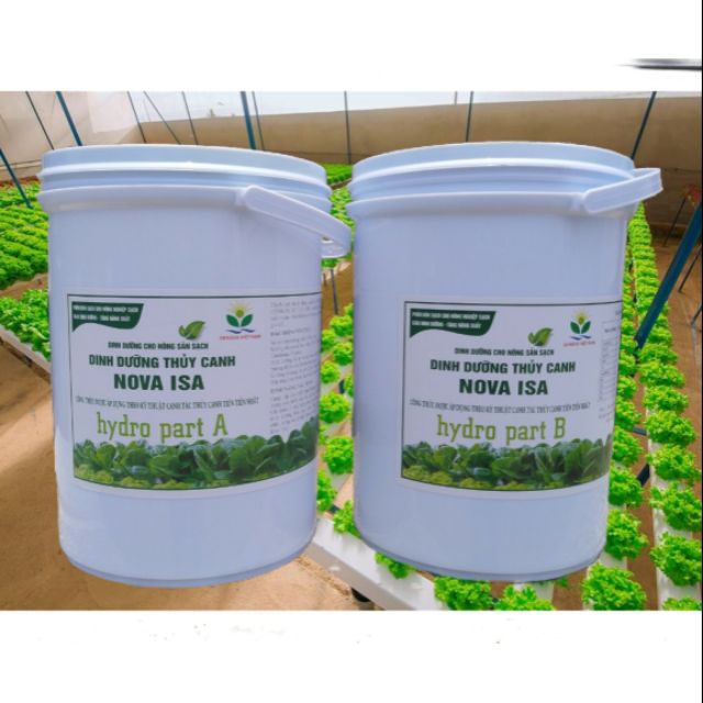 Dinh dưỡng trồng rau, củ, quả Thủy canh NOVA ISA 20