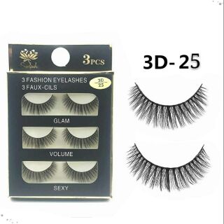 [Hot sale] Lông mi chồn 3D25