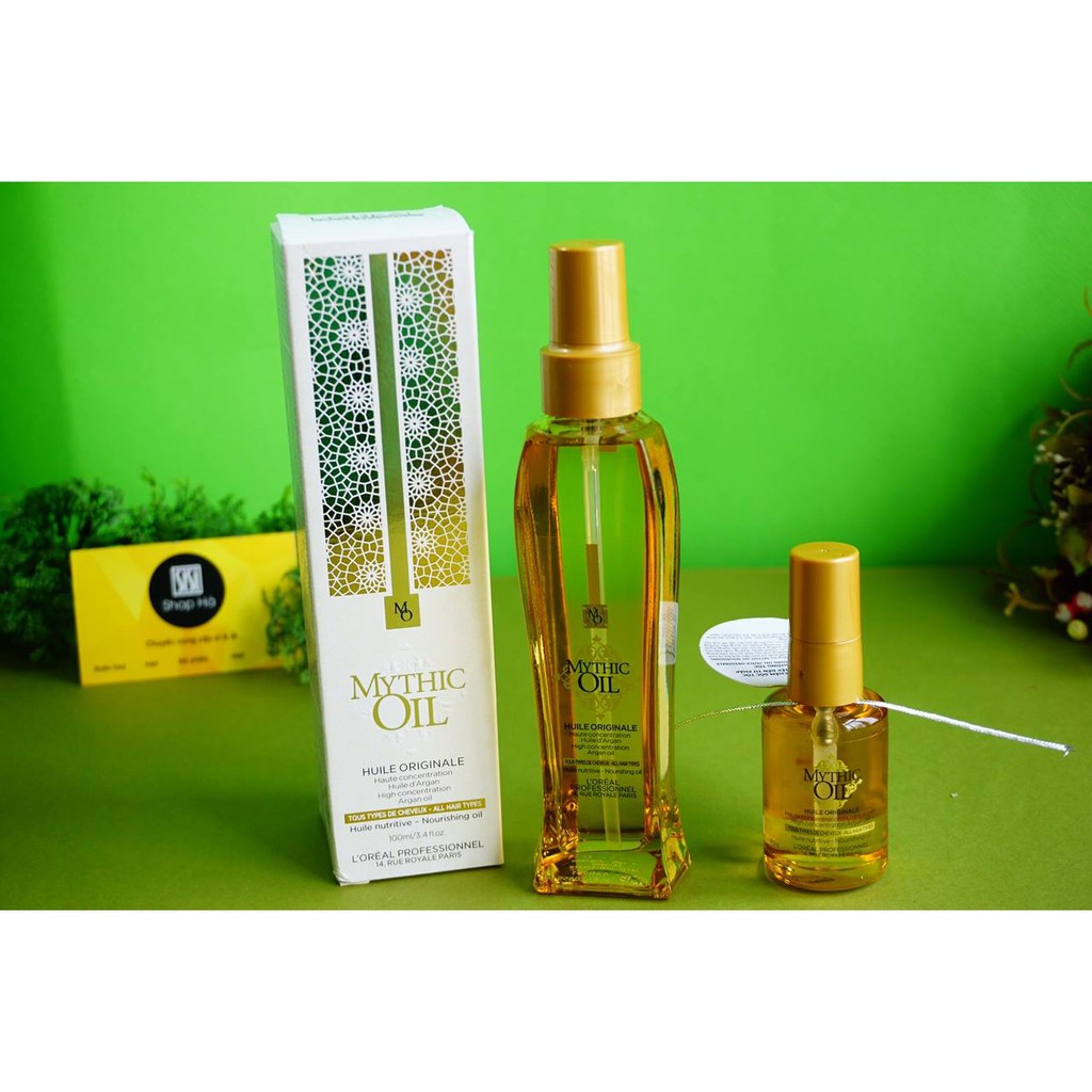 TINH DẦU DƯỠNG TÓC SIÊU MỀM MƯỢT MYTHIC OIL LOREAL CHÍNH HÃNG - 4019