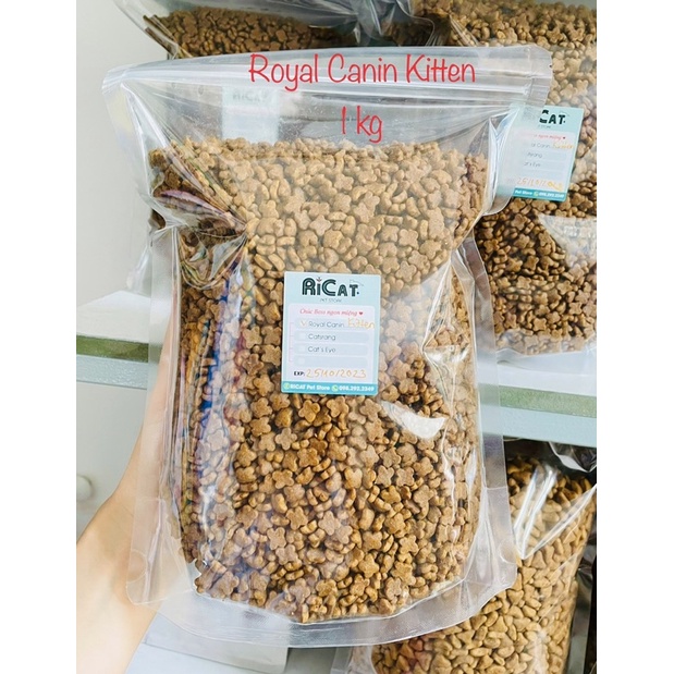 Hạt Cho Mèo Cao Cấp ROYAL CANIN KITTEN - Túi 1kg Xuất xứ Pháp