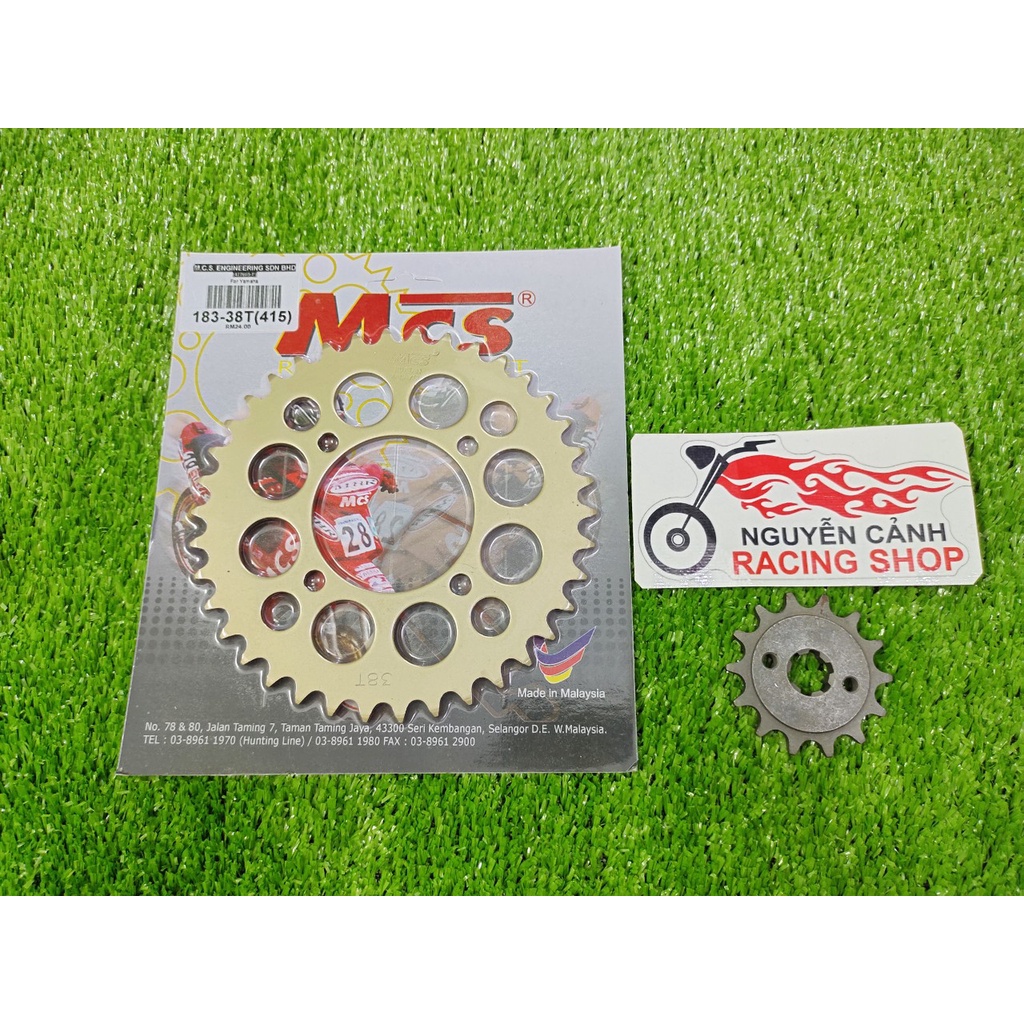 2 món Nhông dĩa MCS 7 ly exciter 135 sirius