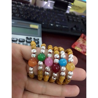 Vòng dâu tằm 4 bạc