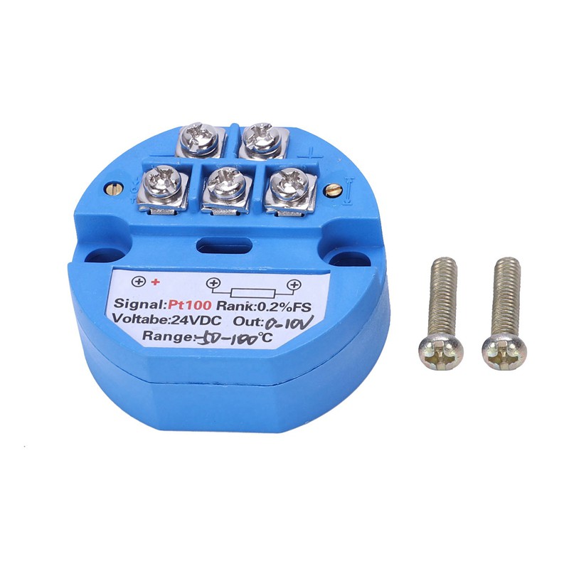 Thiết Bị Chuyển Đổi Nhiệt Độ RTD PT100 DC24V -50~100 Độ