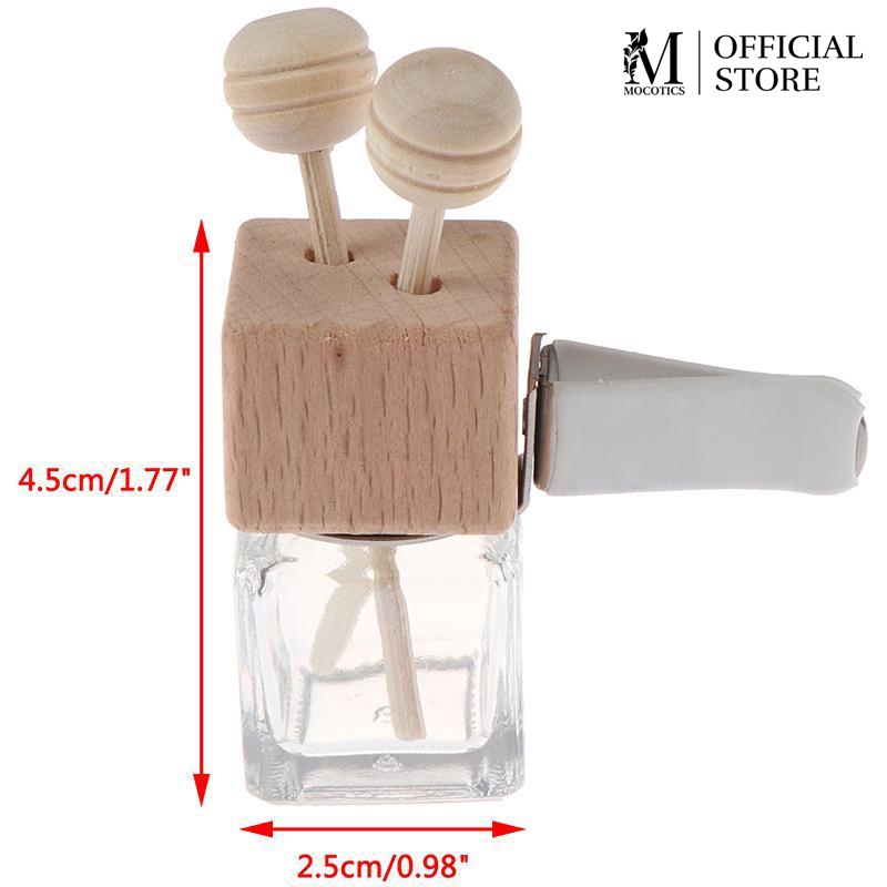 Chai kẹp tinh dầu, nước hoa Mocotics 8ml - kẹp vào quạt điều hòa ô tô, quạt máy - giúp khử mùi và khuếch tán tinh dầu