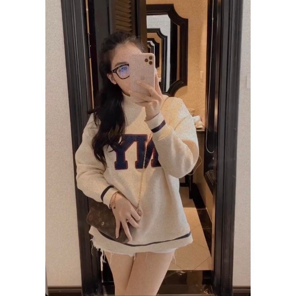 áo nỉ lót lông NY size S bé nhất - Zara Authentic 100% newtag
