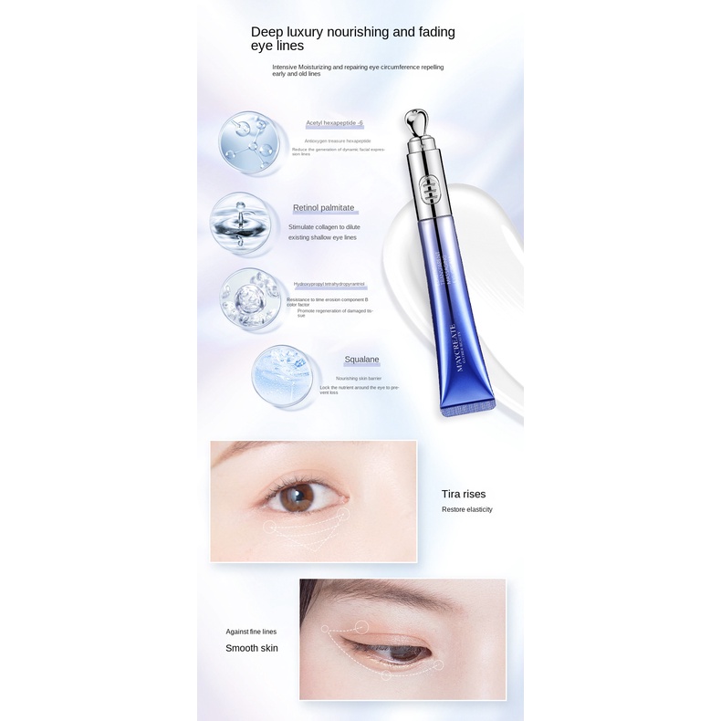 Kem Dưỡng Da Mắt Chế Độ Rung Loại Bỏ Nếp Nhăn Và Bọng Mắt Dưỡng Ẩm Loại Bỏ Quầng Thâm