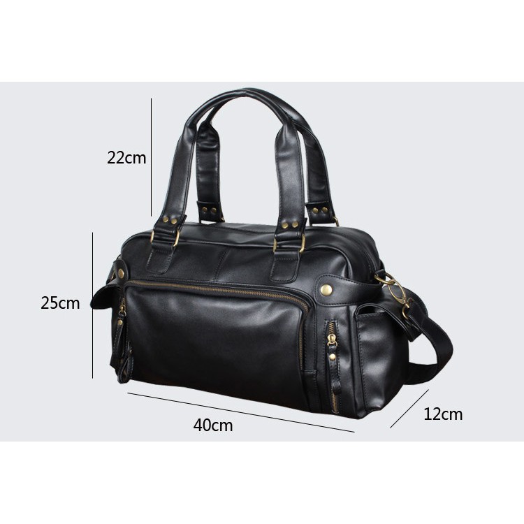 [Bảo hành 10 năm] HÀNG NHẬP Túi du lịch / Túi xách đa năng DA CAO CẤP ĐỰNG LAPTOP 14 INCH (Loại 1) | BigBuy360 - bigbuy360.vn