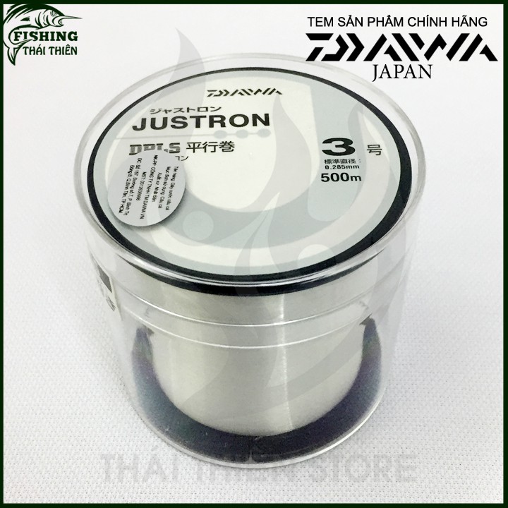 Cước câu cá Daiwa Justron