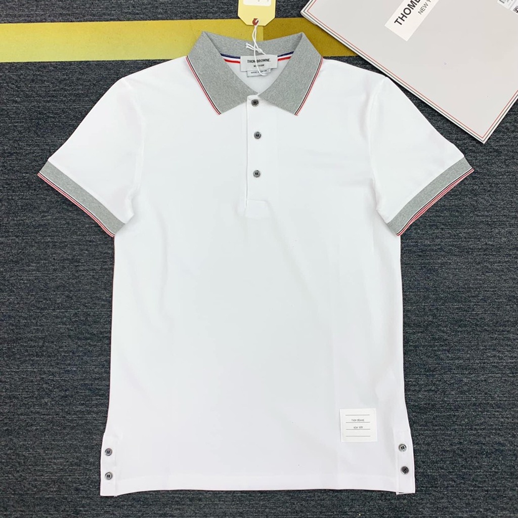 Áo THOM BROWNE, áo polo cao cấp,lịch lãm, sang trọng