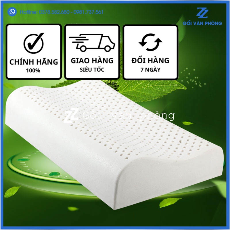 Gối Ngủ Lượn Sóng Giúp Ngủ Ngon, Hỗ Trợ Cho Người Đau Vai Gáy ZURIPILLOW LDH01