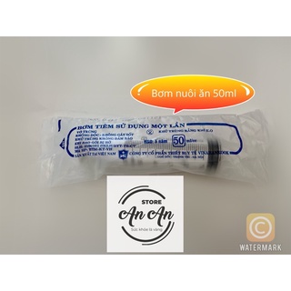 Bơm tiêm nuôi ăn 50ml tiệt trùng bơm cho ăn qua ống cho người bệnh