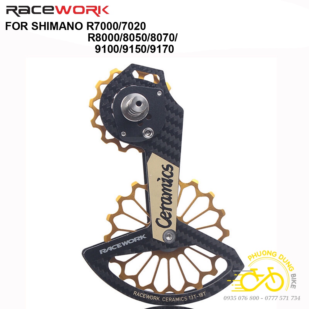 Cần củ đề  Carbon xe đạp RACEWORK Cho Shimano R7000/7020 R8000/8050/9100/9150